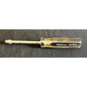 Vintage Stanley 100 Plus 66-506 3/16” 6 Point Nut Driver! Nice Shape! USA Made!